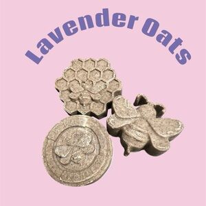 Lavender Oats Soap Set of Three